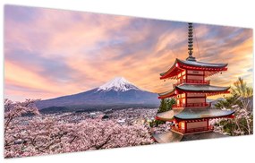 Kép - Fuji, Japán (120x50 cm)
