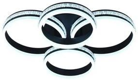 LED fényerőszabályozható felületre szerelhető mennyezeti csillár LED/150W/230V 3000-6500K + távirányítóval