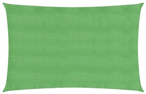 világoszöld HDPE napvitorla 160 g/m² 2 x 4,5 m