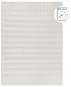 Fehér mosható zsenília szőnyeg 160x240 cm Elton – Flair Rugs