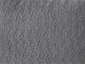 Szürke buklé kinyitható-tárolóhelyes sarokkanapé (jobb oldali-heverő résszel) Montaigne – Bobochic Paris