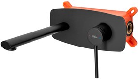 Falra szerelhető csaptelep Rea OVAL Black