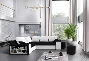 SPOKANE ágyazható sarok ülőgarnitúra, 260x66x180, mikrofáze 15/31, jobbos