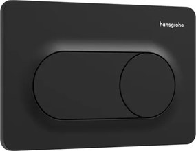 Hansgrohe iFrame Original S vezérlő gomb műanyagból matt fekete matt felülettel 66002670