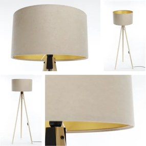 Állólámpa STANDART 1xE27/60W/230V bézs