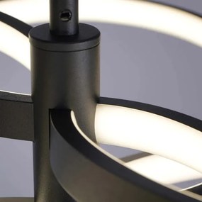 LED függeszték kábelen RIBBON LED/37W/230V 4000K fekete