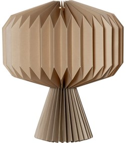 Világosbarna lámpabúra ø 30 cm Honeycomb – Star Trading