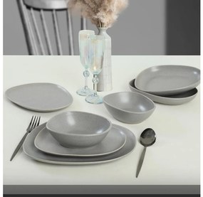 24 részes szürke kőkerámia étkészlet