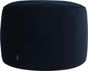 Puff bársony fotel sötétkék icon Milano 55x35cm Midnight Blue