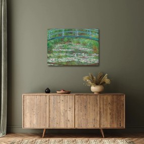 Kép - Claude Monet, The Japanese Footbridge, reprodukciók (70x50 cm)
