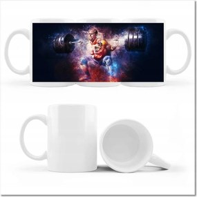 Fényképes bögre Súlyemelés Erő