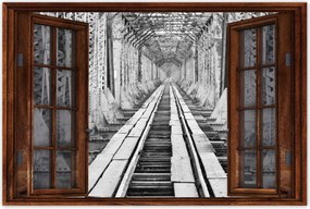 Poszterek 60x40 Vasúti híd Vasút