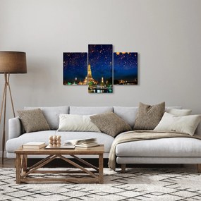Kép - A boldogság lámpásai, Bangkok (90x60 cm)