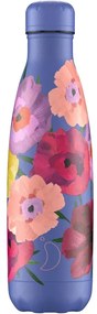 Termosz palack Chilly's Bottles - Maxi Poppy 500ml, virágos/eredeti kiadás