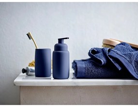 Sötétkék frottír pamut törölköző 50x100 cm Comfort – Södahl