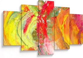 Absztrakció kép - festmény (150x105 cm)