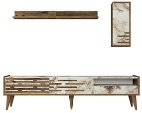 Nappali fal Tonase (dió + fehér + márvány) . 1095658