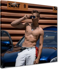 Vászonkép 40x40 Férfi Erő