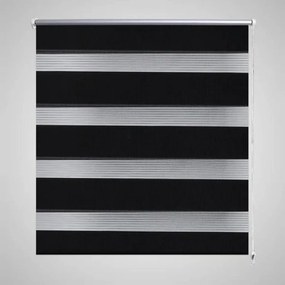 Zebra roló 140 x 175 cm Fekete