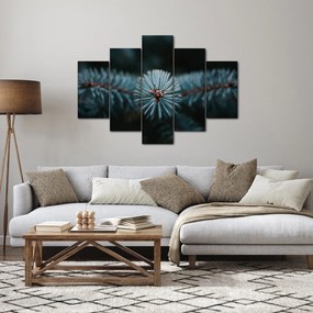 Egy tűlevelű fa gallyának képe (150x105 cm)
