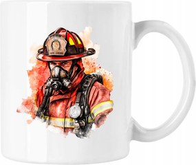 Tűzoltó bögre Színes 1 Fehér 330ml