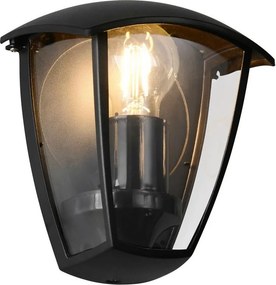 TRIO 263260332 VENTA Klasszikus Kültéri Fali Lámpa Fekete E27 IP44