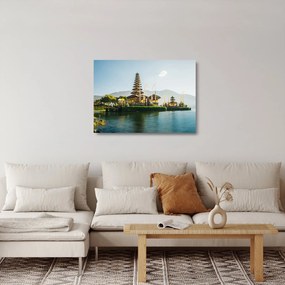 Mount Batur kép (üvegen) (70x50 cm)