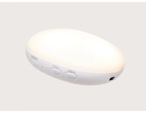 Moonie - Snuggle buddy dallammal és világítással nyuszi 2.0 organic szürke