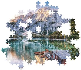 Olaszország Lake Braies 1000 db-os puzzle Clementoni