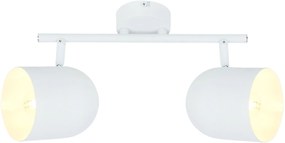 Candellux Azuro mennyezeti lámpa 2x40 W fehér 92-63250