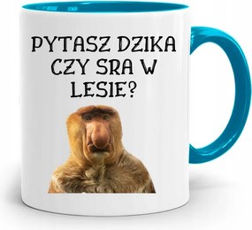 Kék Hordozós Bögre Janusz Kérdezed A Vaddisznót Vagy Az Sra-t A Fényképes Nyomtatással