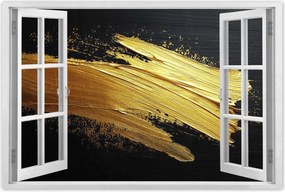 Poszterek 90x60 Arany csillogás ecsettel