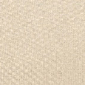 krémszínű szövet fejtámla szárnyakkal 103 x 23 x 118/128 cm