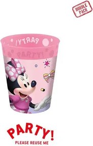 Disney Minnie Junior micro prémium műanyag pohár szett 4 db-os 250 ml