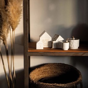 Fehér porcelán doboz BIG DOTS