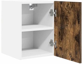 Függő szekrény Riga Füstölt tölgy és fehér 30 x 31 x 40 cm
