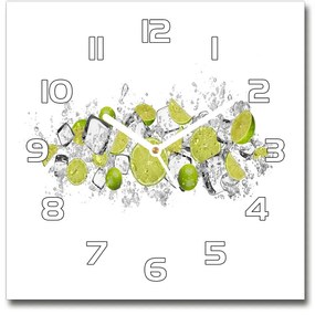Négyzet alakú üvegóra Lime jégkocka pl_zsk_30x30_f_117934420