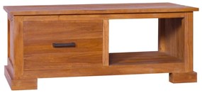 tömör tíkfa TV-szekrény 90 x 50 x 37 cm