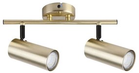 Aranyszínű fém spotlámpa 9x36 cm Colly – Candellux Lighting