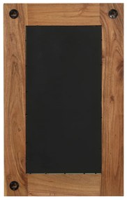 tömör akácfa keretű tükör 50 x 80 cm