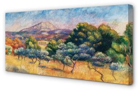 Canvas képek Art festett őszi nézet 100x50 cm