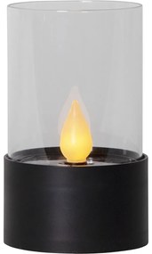 Puloun fekete kültéri LED fénydekoráció, magasság 13,5 cm - Star Trading