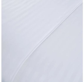 JASMINE fehér mikroszálas hotel ágynemű - 2 cm csíkos Ágyneműhuzat mérete: 70 x 90 cm | 140 x 220 cm