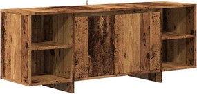 vidaXL antik fa színű szerelt fa TV-szekrény 130 x 35 x 50 cm
