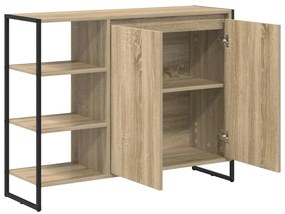 Oldalsó szekrény Sonoma 96.5 x 30 x 75 cm Faanyag