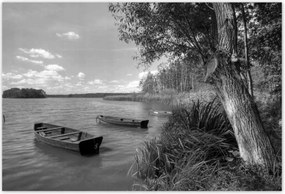 Poszterek 185x125 Csónakok a tavon