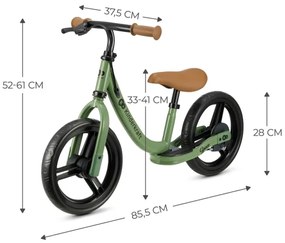 KINDERKRAFT - Tolós bicikli SPACE zöld
