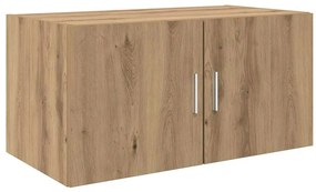 Tárolószekrény kézműves tölgy 80 x 42.5 x 225 cm Faanyag