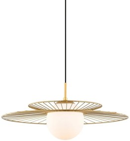 ITALUX MDM-4000/1 GD - Csillár zsinóron SARAH 1xE27/40W/230V