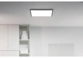 WiZ - LED Dimmelhető mennyezeti lámpa SUPERSLIM LED/36W/230V fekete Wi-Fi
